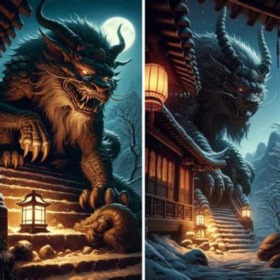  The Nian Beast! A 20th Century Chinese Folk Tale Filled with Courage and Cleverness